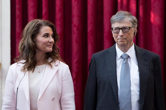 Bill in Melinda Gates sta se ločila leta 2021.  | Foto: Reuters