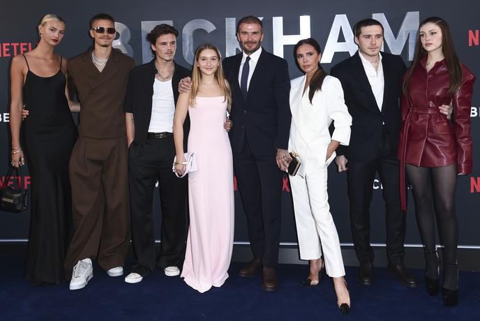 Romantični razhod v slavni družini Beckham