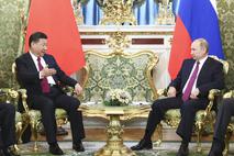 Ši Džinping in Vladimir Putin