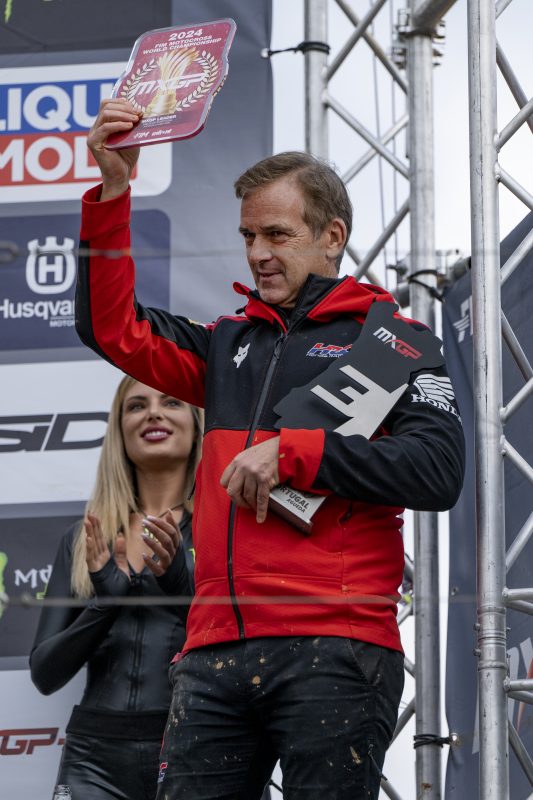 Rdečo tablico je prevzel Giacomo Gariboldi. | Foto: Honda Racing/ShotbyBavo