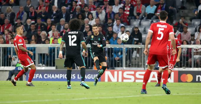 Ko sta se kluba prejšnjič merila v polfinalu lige prvakov, je za Real Madrid še igral Cristiano Ronaldo. | Foto: Reuters