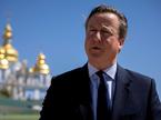 David Cameron na obisku v Kijevu