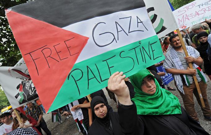 Koliko protestov v podporo Palestincem in Gazi bo še potrebnih, da pride do miru? | Foto: Guliverimage