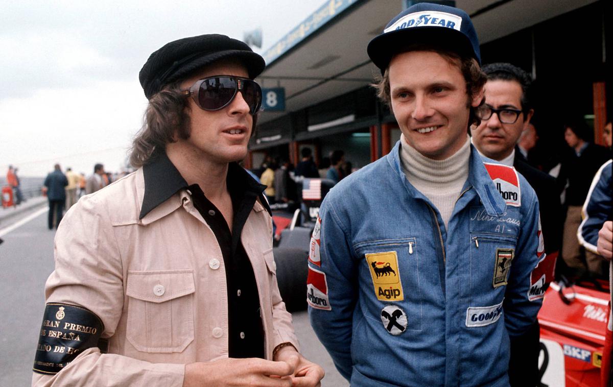 Niki Lauda Ferrari | Niki Lauda in Clay Regazzoni sta bila leta 1974 zadnja Ferrarijeva dirkača v kombinezonu modre barve. | Foto Guliverimage
