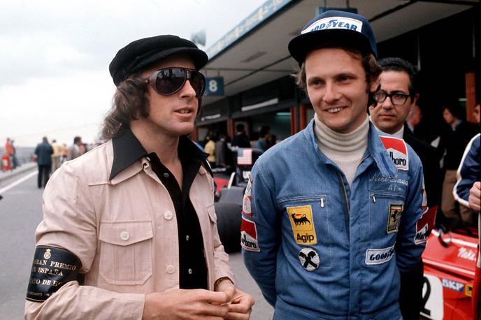 Niki Lauda Ferrari | Niki Lauda in Clay Regazzoni sta bila leta 1974 zadnja Ferrarijeva dirkača v kombinezonu modre barve. | Foto Guliverimage