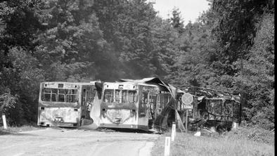 25 let samostojne Slovenije: bitko so z avtobusi in tovornjaki bili tudi vozniki