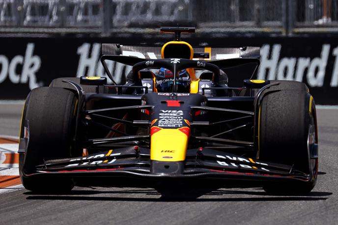 Miami Max Verstappen Red Bull | Čeprav se je Max Verstappen v dirkalniku počutil grozno, je osvojil "pole position". | Foto Reuters