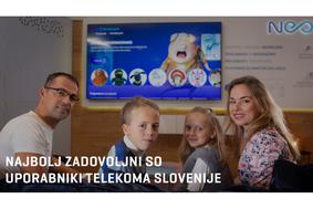 Najbolj zadovoljni so uporabniki Telekoma Slovenije