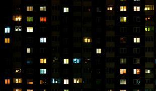 V Ljubljani je vse več stanovanj, v katerih ne gori luč