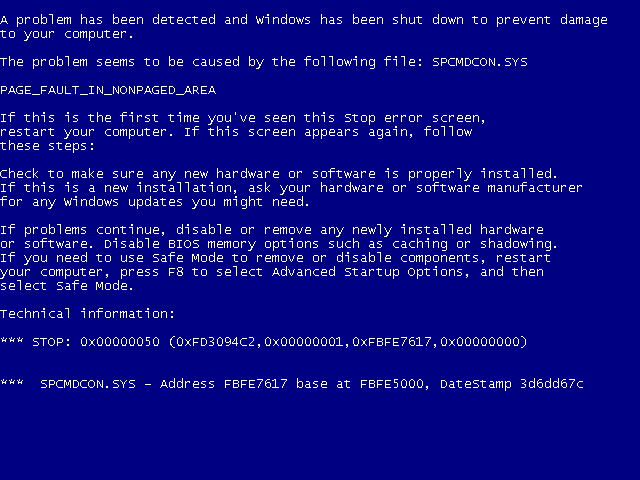 Z modrim zaslonom smrti so se uporabniki prvič srečali v Windows NT 3.1, ki so izšli leta 1993. Do pred kratkim je bil modri zaslon smrti prava prikazen: belo sporočilo o napaki na živo modrem ozadju je neveščega uporabnika lahko zelo prestrašilo, saj se je vedno pojavilo brez predhodne napovedi. | Foto: Microsoft | Foto: 