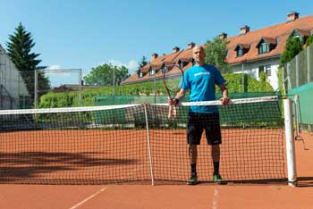 Teniški učitelj Gregor Rupar meni, da je tenis še vedno v porastu in da je tudi vse bolj dostopen. | Foto: 