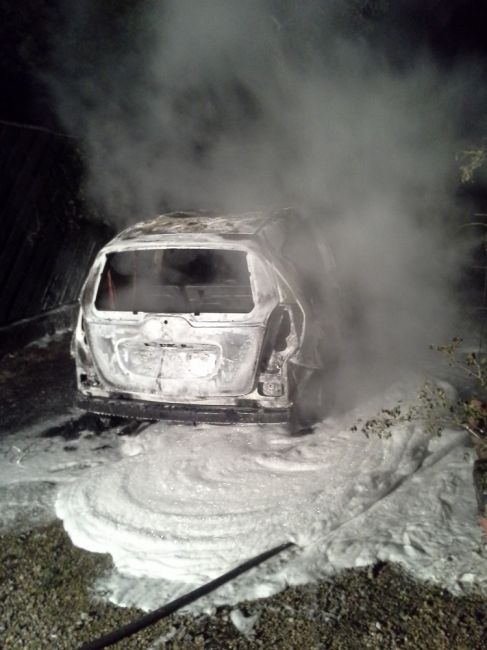 avtomobil, požar | Foto: Domžalec.si