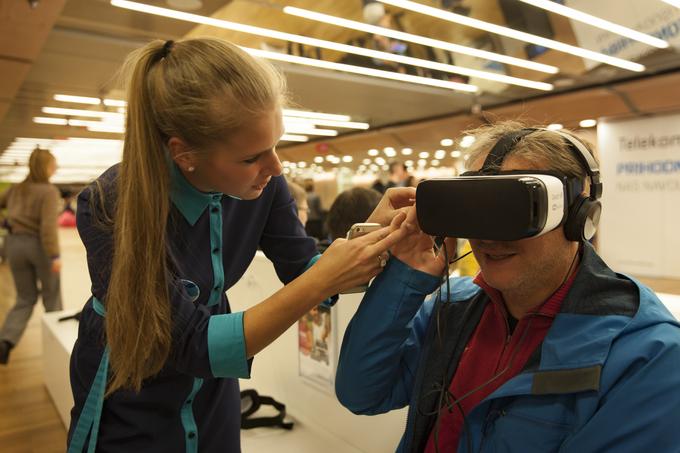 Uporaba očal za navidezno resničnost Samsung Gear VR | Foto: 