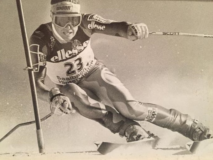 Grilc je bil svetovni mladinski prvak v veleslalomu in podprvak v slalomu, v svetovnem pokalu pa se je dvakrat uvrstil med prvo deseterico. (Salbach, 1991). | Foto: Osebni arhiv