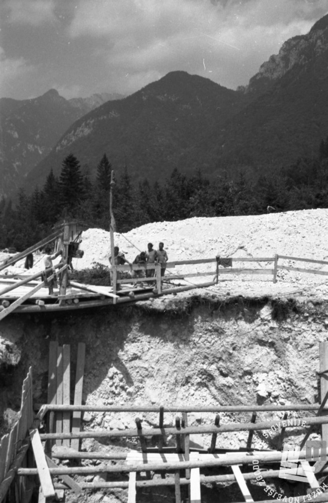Gradnja žičnic na Veliki planini se je začela v 60. letih prejšnjega stoletja. (Foto: Zlatko Deniša) | Foto: Muzej novejše zgodovine Slovenije