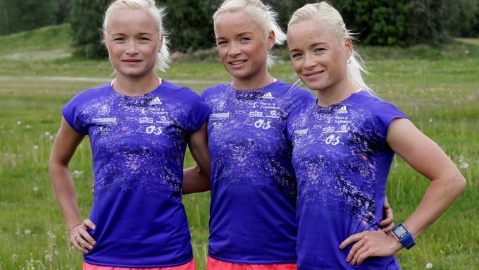 Estonske trojčice Leila, Riina in Lily Luik so bile na olimpijskih igrah v Riu de Janeiru zvezde brez kolajne. | Foto: Reuters