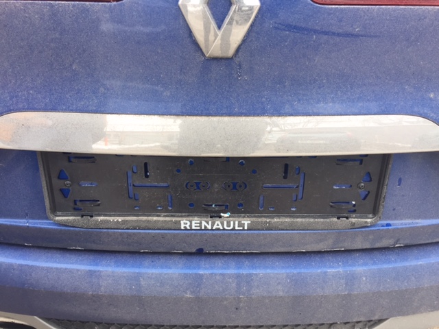 Renault megane ukradene tablice | Foto: Matej Leskovšek