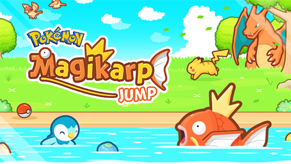 Igro Magikarp Jump si je v enem dnevu po izidu na pametne telefone preneslo že skoraj milijon uporabnikov.  |  Foto: The Pokemon Company | Foto: 