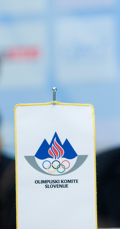 olimpijski komite slovenije simbol | Foto: Vid Ponikvar