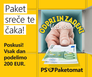 pošta slovenije paket sreče | Foto: 