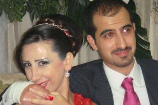 Bassel Khartabil z ženo Nouro Ghazi. | Foto: Facebook / Noura Ghazi