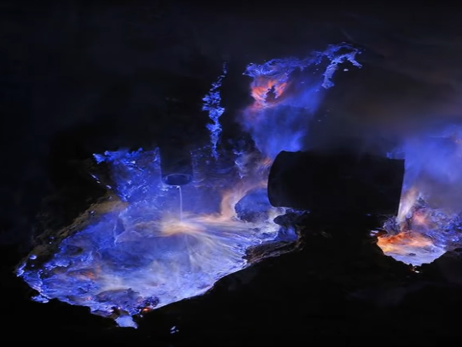 Ijen vulkan, Indonesia | Foto: YouTube