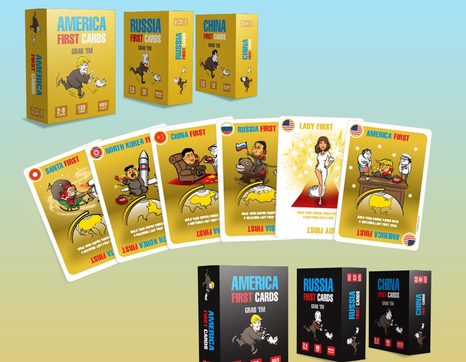 Igro America First Cards lahko igrata od dve osebi do osem ljudi. | Foto: Kickstarter