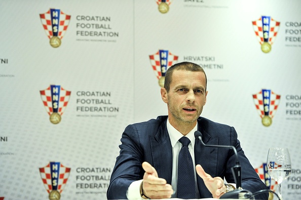Aleksander Čeferin v Zagrebu | Foto: Getty Images