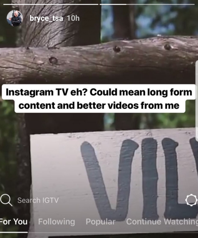 Nekateri najzgodnejši uporabniki IGTV, ki so bili do zdaj aktivni le na Instagramu, so nad potencialom IGTV precej navdušeni in že napovedujejo daljše ter bolj kakovostne vsebine.  | Foto: Matic Tomšič / Posnetek zaslona