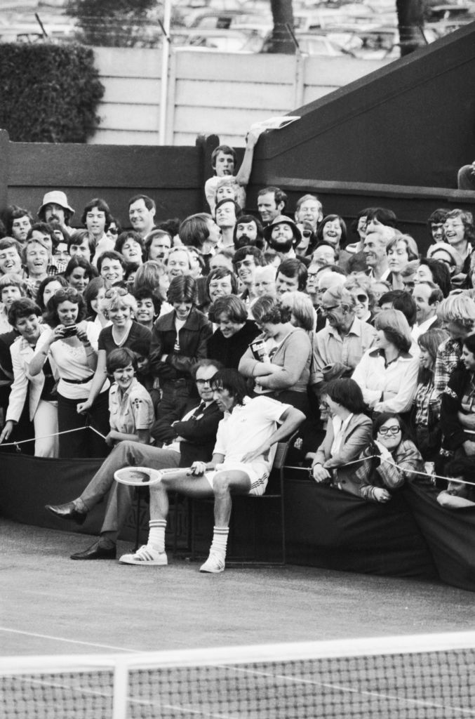 Ilie Nastase je večkrat poskrbel za šov na teniških igriščih in s tem ob živce spravljal sodnike. | Foto: Gulliver/Getty Images