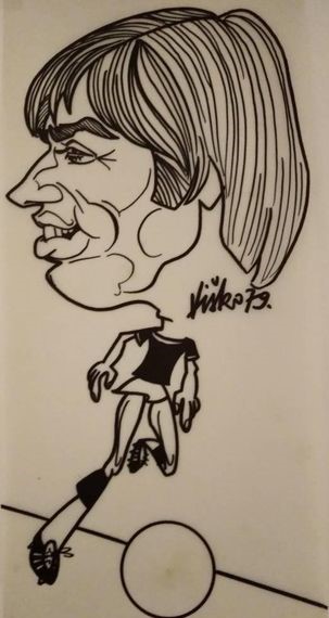 Karikatura iz leta 1979. Avtor: Mario Višković - Viško. | Foto: 