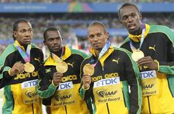 IAAF potrdila svetovni rekord Jamajke na 4 x 100 m