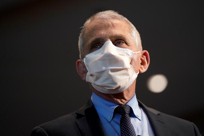 Anthony Fauci, imunolog, direktor ameriškega nacionalnega instituta za alergije in nalezljive bolezni ter glavni zdravstveni svetovalec ameriškega predsednika | Foto: Reuters