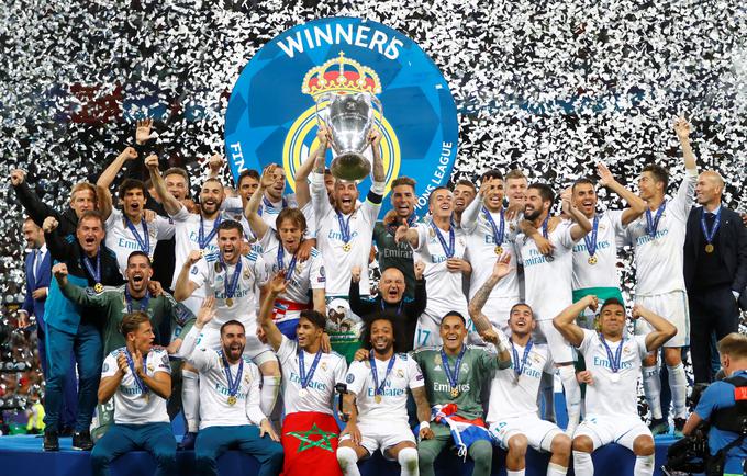 Real je osvojil že 13. naslov evropskega prvaka. | Foto: Reuters