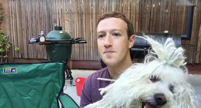 Uporabnike Facebooka je pozdravil tudi Zuckerbegov pes Beast (Zver), ki je pasme madžarski puli. | Foto: Facebook