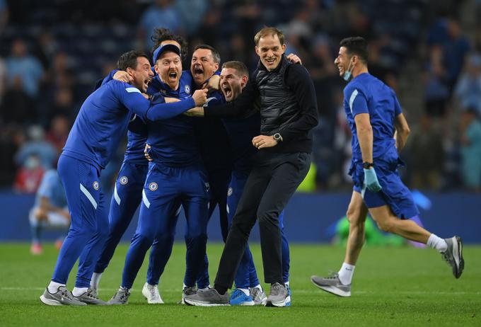 Veselje v vrstah Chelseaja ... | Foto: Reuters