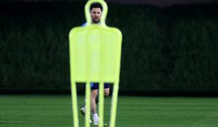 Messi treniral ločeno od ekipe, Argentinci mirijo navijače