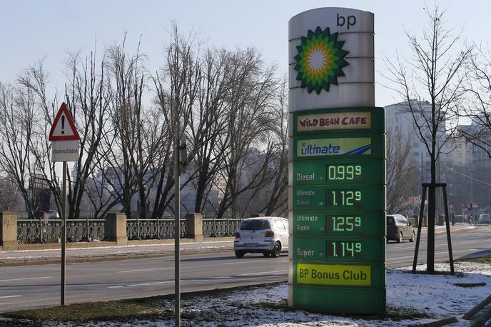 BP | Ena izmed bencinskih črpalk družbe BP na Dunaju | Foto Reuters