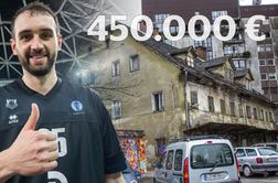 Košarkar Mirza Begić za 450 tisočakov kupil Zidarjevo hišo v Trnovem