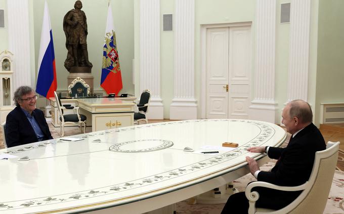 Vladimir Putin in Emir Kusturica | Foto: Reuters