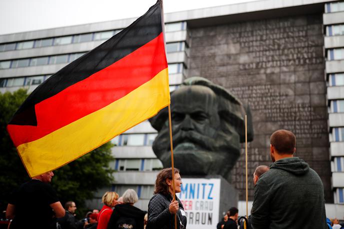 Protesti v Chemnitzu | Foto Reuters