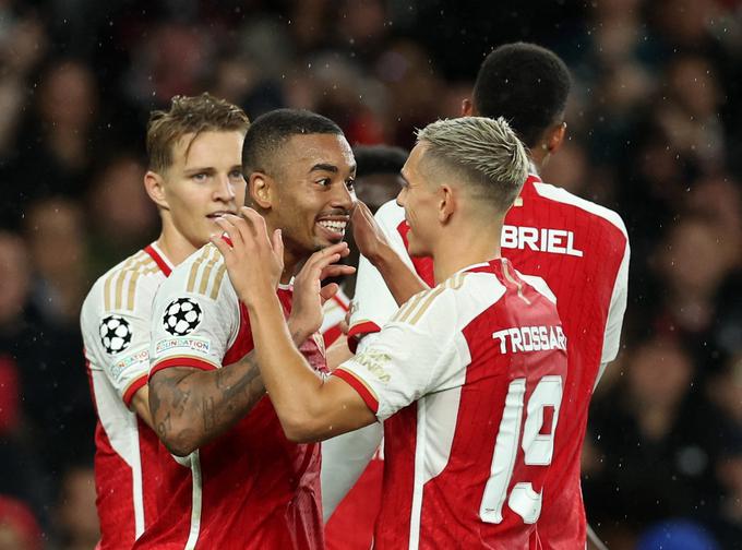 Arsenal je dosegel najvišjo zmago večera. | Foto: Reuters
