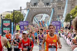 Smrt na londonskem maratonu: 36-letni udeleženec se je zgrudil in v bolnišnici umrl