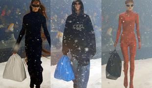 Balenciaga za 1.750 evrov prodaja torbe, ki so videti kot vreče za smeti