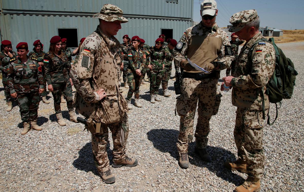 nemška vojska v Iraku | Foto Reuters