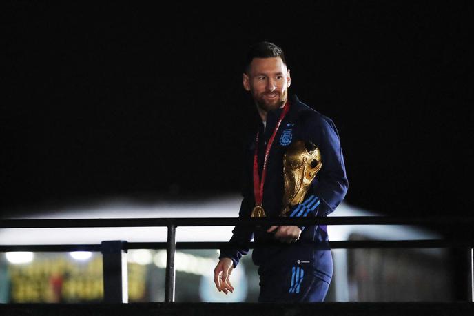 Argentina sprejem Katar 2022 Lionel Messi | Lionel Messi | Foto Reuters