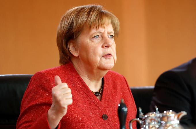 Nemška kanclerka Angela Merkel je ocenila, da je bil večer zelo intenziven in dober, saj je bila ohranjena enotnost EU. | Foto: Reuters