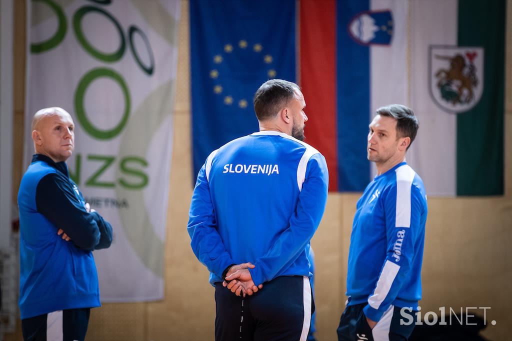 slovenska rokometna reprezentanca trening