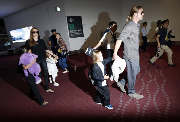 Igralka in igralec imata skupaj šest otrok. | Foto: Reuters