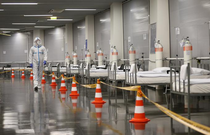 Hrvaški zdravniki opozarjajo, da se število covidnih bolnikov v bolnišnicah zelo hitro povečuje. | Foto: Reuters